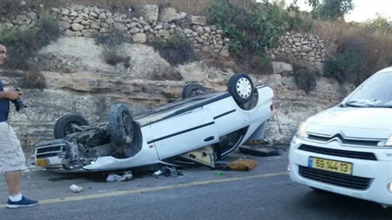 פיגוע דריסה סמוך לשילה