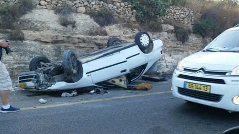 На месте автомобильного теракта возле Шило