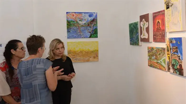 תערוכת הציורים של הדר גולדין ז"ל