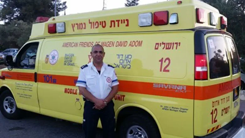 חובש בכיר מד"א, זיאד דוויאת