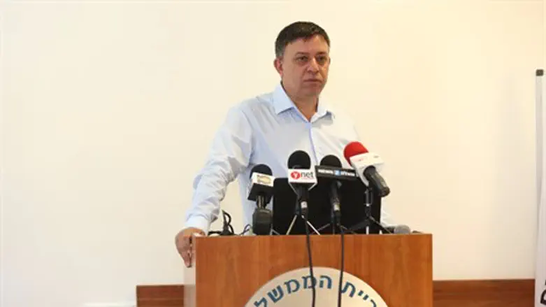 השר להגנת הסביבה אבי גבאי