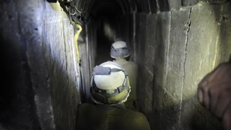 Туннель, прорытый террористами