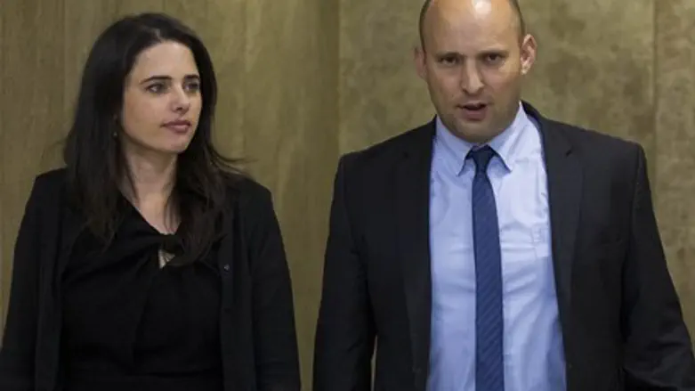 Нафтали Беннет и Айелет Шакед