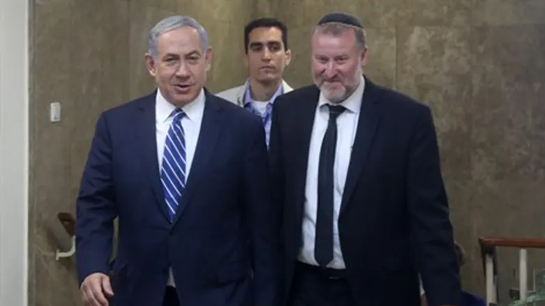 מינויו הוא פתרון קל, אך זמני. מנדלבליט עם נתניהו