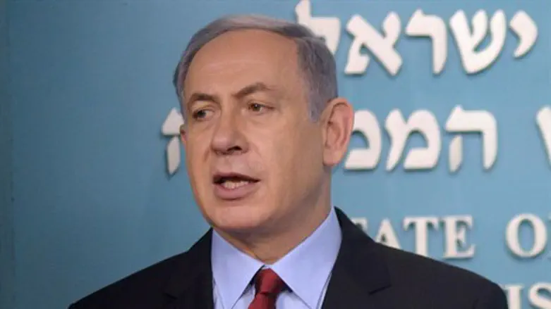 נתניהו במסיבת העיתונאים