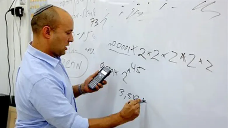 Education Minister Naftali Bennett
