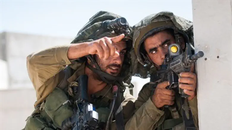 Солдаты ЦАХАЛа. Иллюстрация