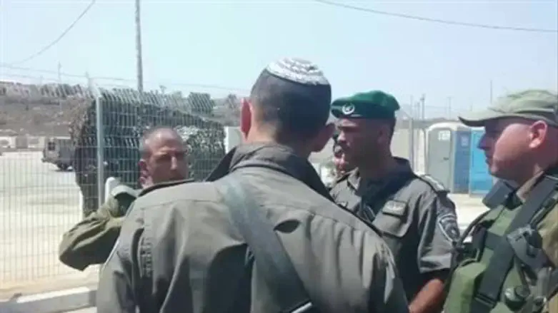 Scene of the stabbing