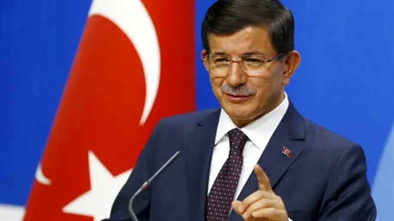 Turkey's Prime Minister Ahmet Davutoglu