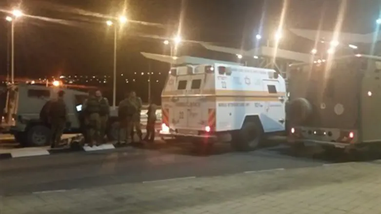 זירת הפיגוע