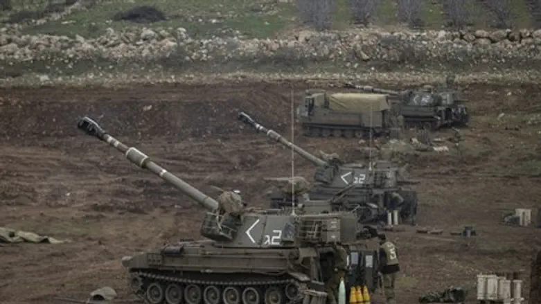 Силы ЦАХАЛа на израильско-сирийской границе
