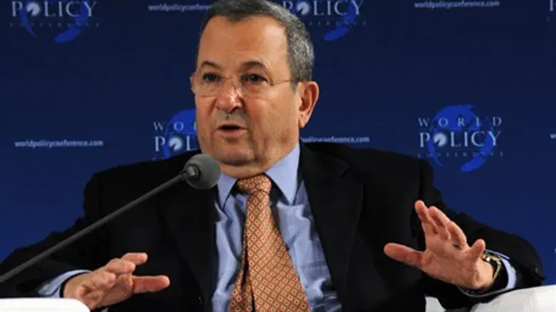 Former Defense Minister Ehud Barak
