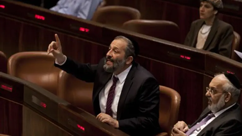 Shas Chairman Aryeh Deri