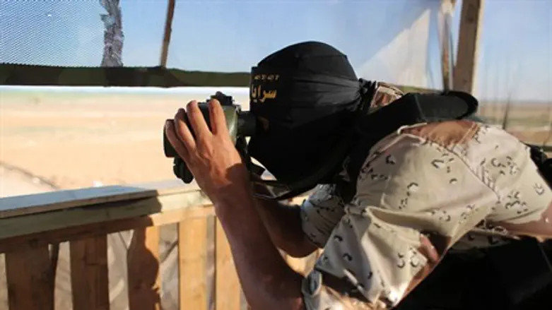 Islamic Jihad terrorist (illustration)