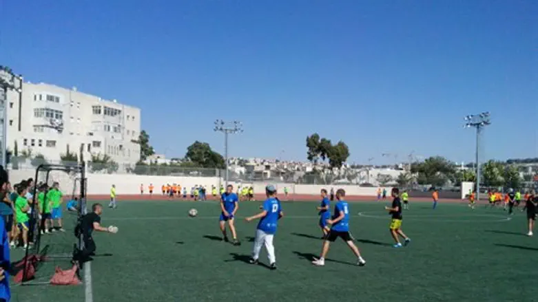 כדורגל בבנימין. הפנינג ספורטיבי לכל המשפחה