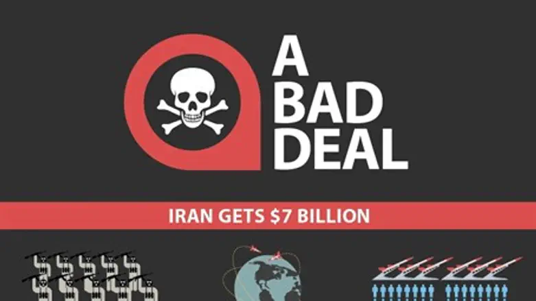 Infographic on good vs bad Iran deal