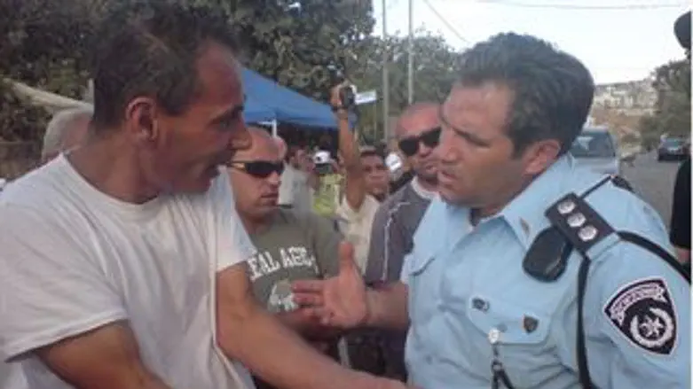 עימות בשכונת שמעון הצדיק. ארכיון