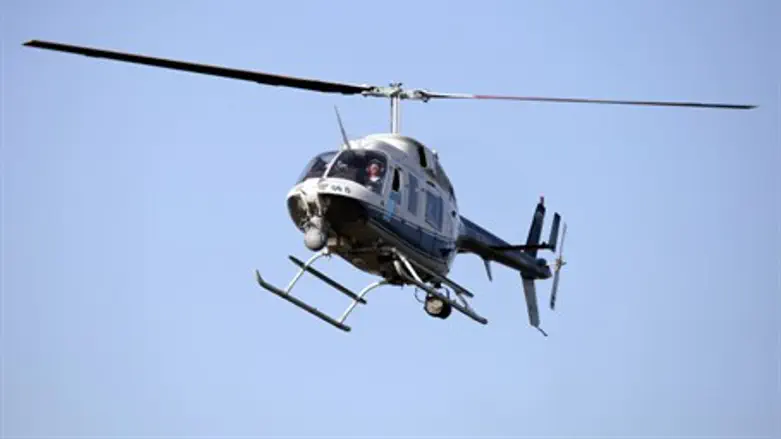 Police helicopter (file)