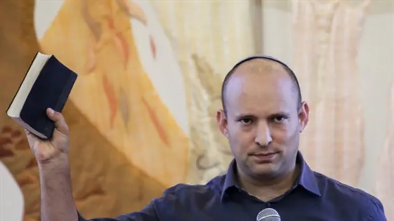 Education Minister Naftali Bennett