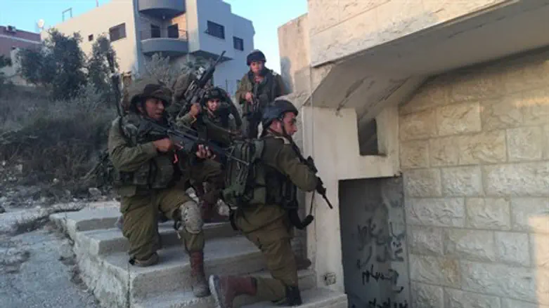 הלוחמים בתרגיל