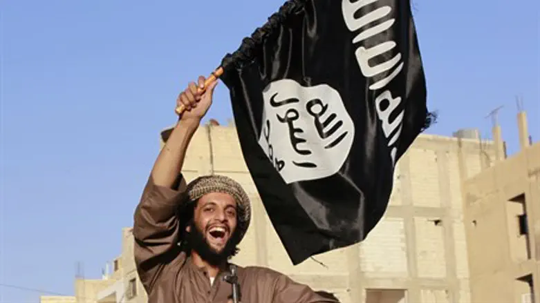 ISIS terrorist in Raqqa, Syria (file)