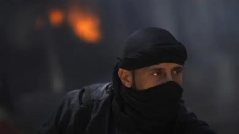 The enemy of my enemy...? Nusra Front jihadi (file)