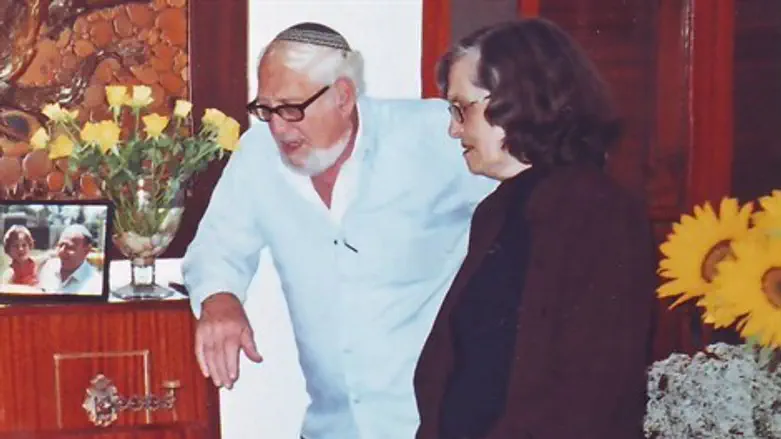 אוניברסיטת אריאל התחילה אצלה במטבח. רחל סלונים ז"ל ובעלה צביקה 