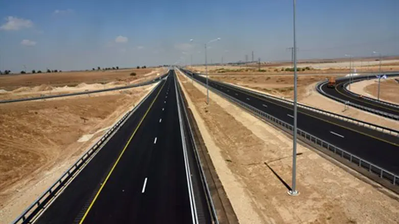 הקטע החדש בכביש 6