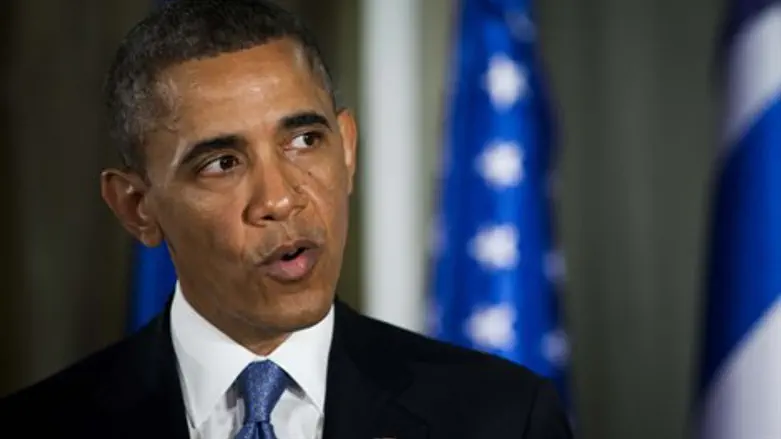 מנצל את המומנטום. אובמה