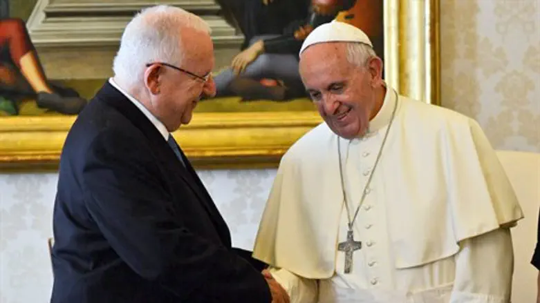 ריבלין והאפיפיור