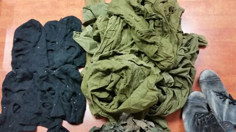 Objects seized by police