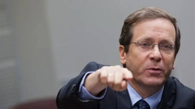 Labor leader Yitzhak Herzog