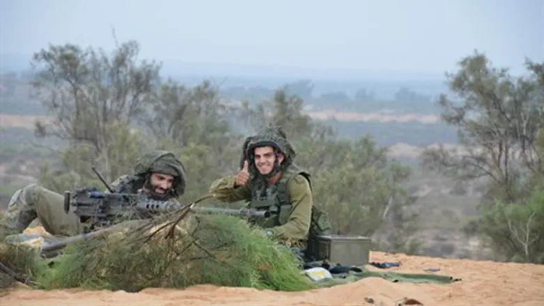 לוחמי ''נצח יהודה'' בצאלים