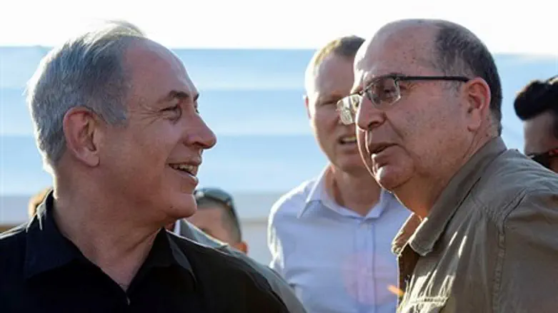 Yaalon with Netayahu