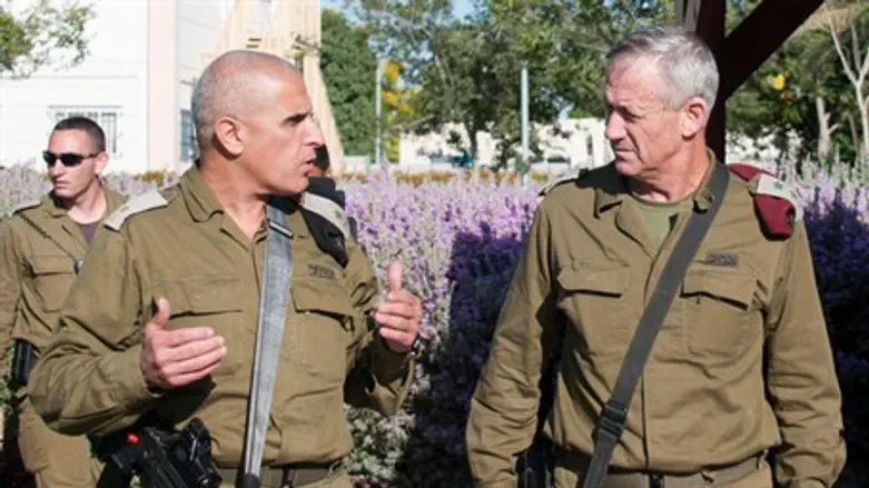 Benny Gantz, Southern Commander Sami Turgeman