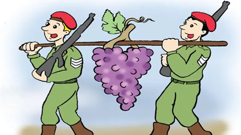 אשרי העם שאלה הם חייליו, אשרי הארץ שאלה הם אוהביה, שמוסרים גופם ונפשם על אדמתה.