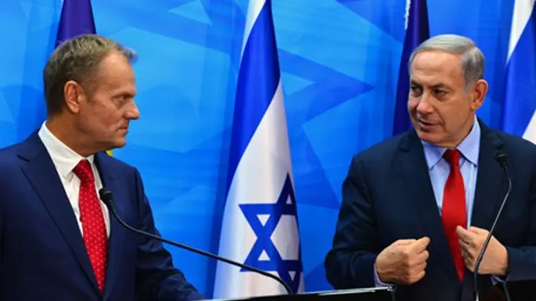 Tusk and Netanyahu