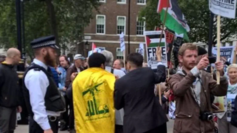 Pro-Palestinian protest in London