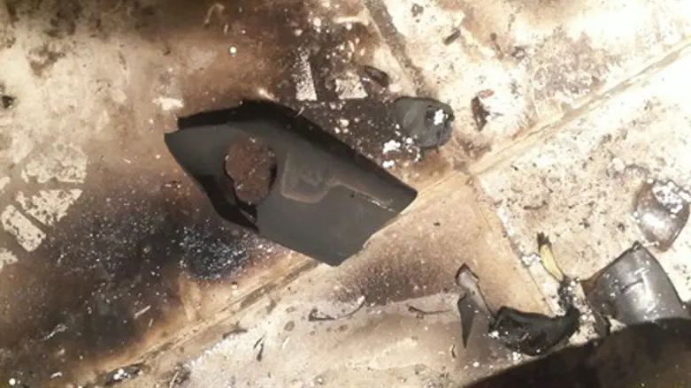 בקבוק תבערה בארמון הנציב