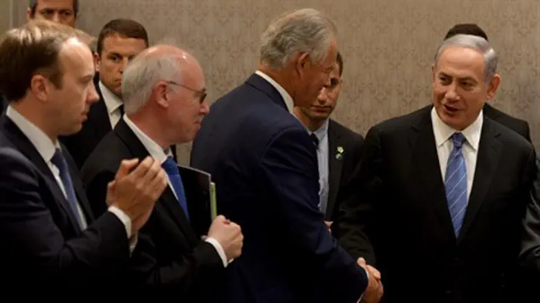 נתניהו בלונדון, היום