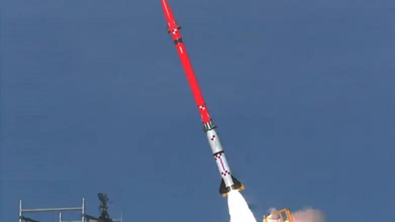 "David's Sling" in action