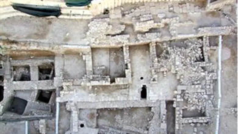 תמונה כללית של המבנה הרומי