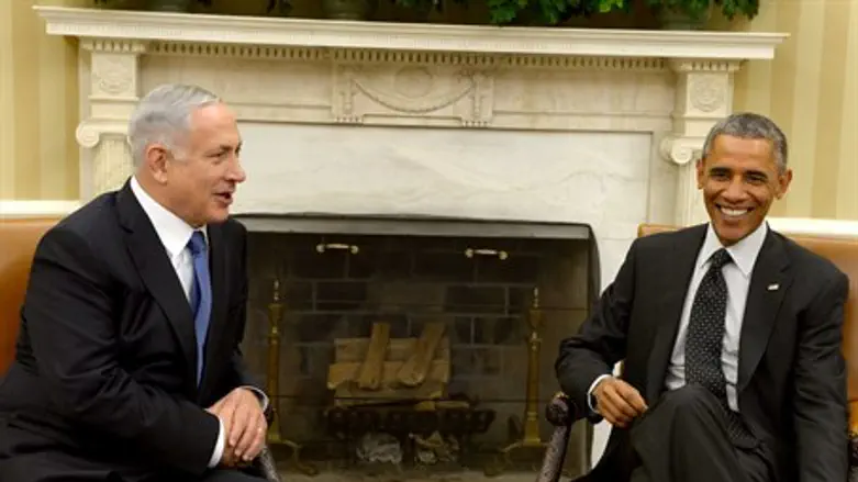 Netanyahu and Obama (archive)