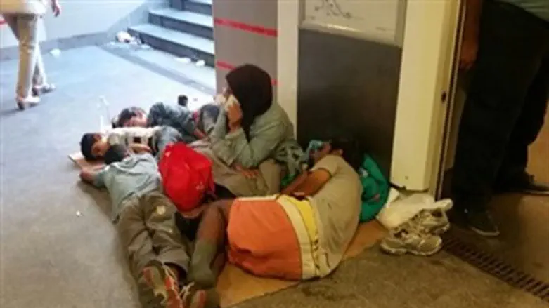 Refugees in Budapest
