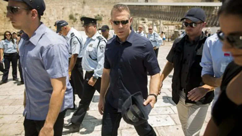 Гилад Эрдан на Храмовой горе