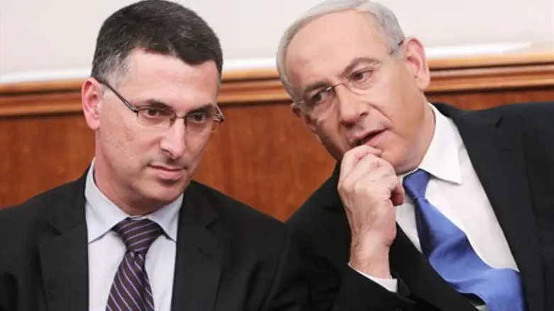 Gideon Sa'ar, Binyamin Netanyahu