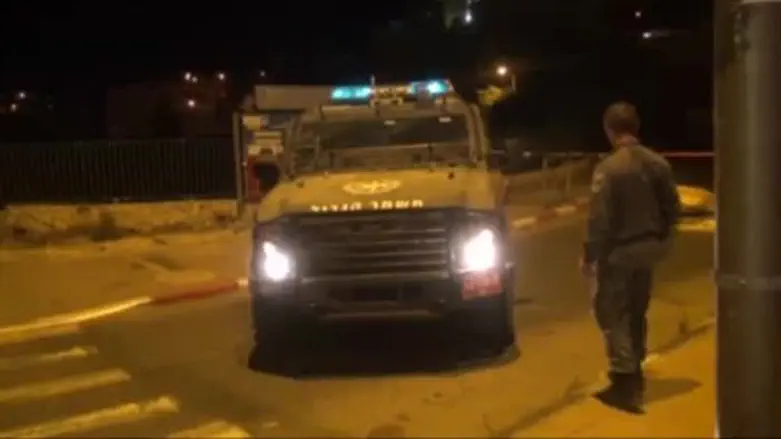 Силы безопасности в Иерусалиме. Иллюстрация