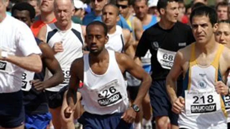 ריצה. אילוסטרציה