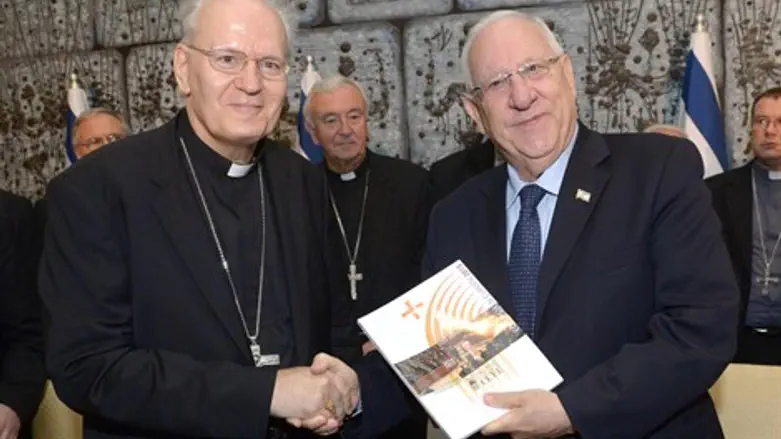 ריבלין והארכיבישוף