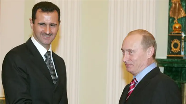 Vladimir Putin, Bashar al-Assad